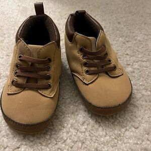 Carter's Tan and Brown Baby Walkers 9-13 months